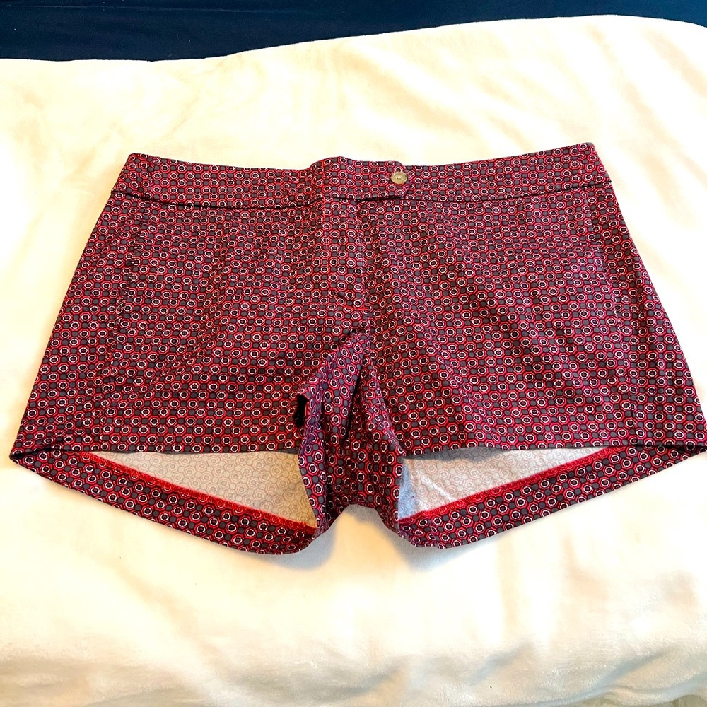 J Crew womens 3" printed stretch chino